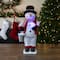 24" Lighted & Animated Musical Snowman Christmas Figure